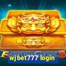 wjbet777 login